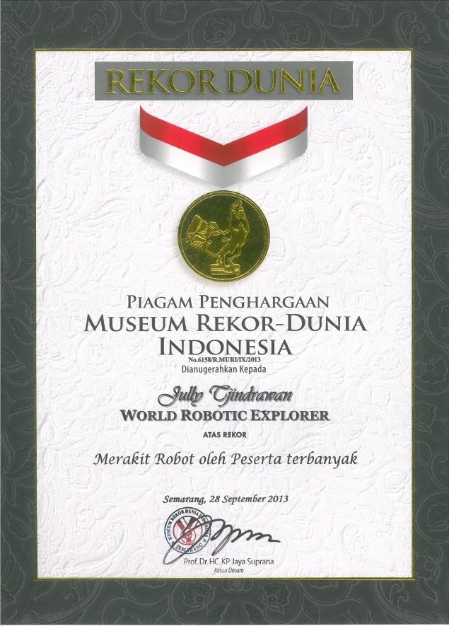 Sertifikat MURI 3