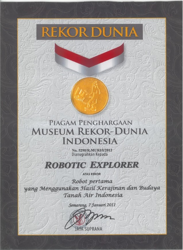 Sertifikat MURI 5